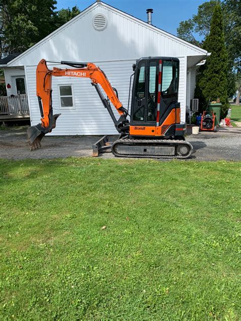 mini excavation fredericton|equipment rentals fredericton nb.